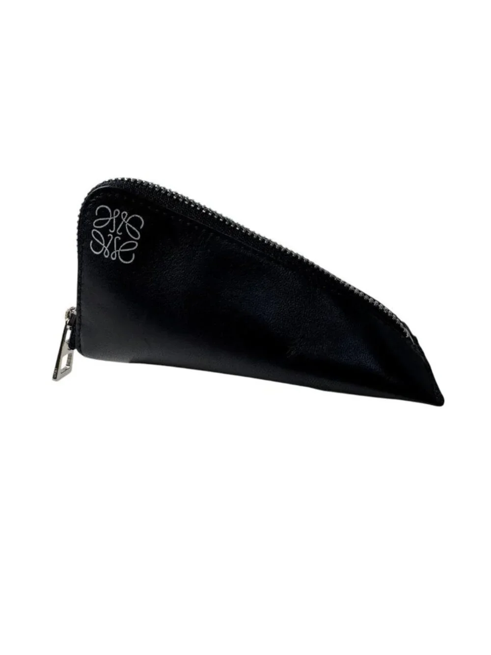 Loewe Anagram Triangle Coin Case Black
